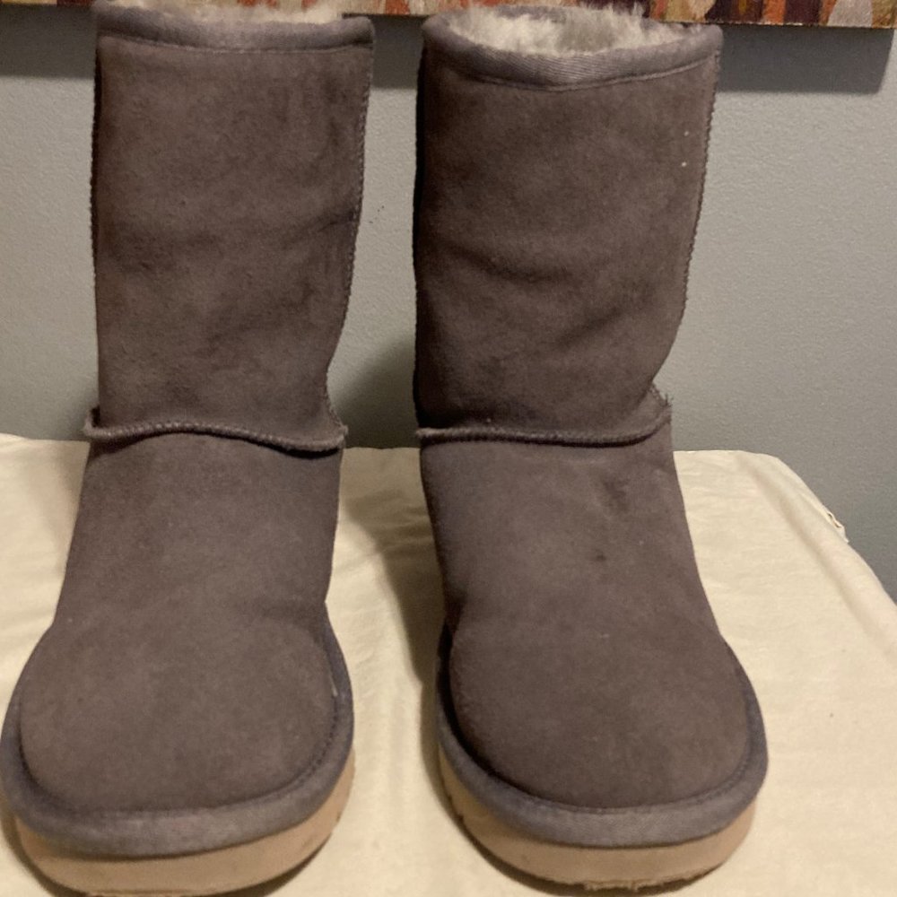 Koolaburra by UGG  Suede DARK GRAY Boots